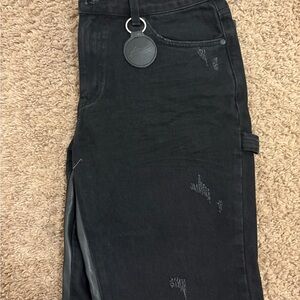 AMIRI Black Distressed Men Pants